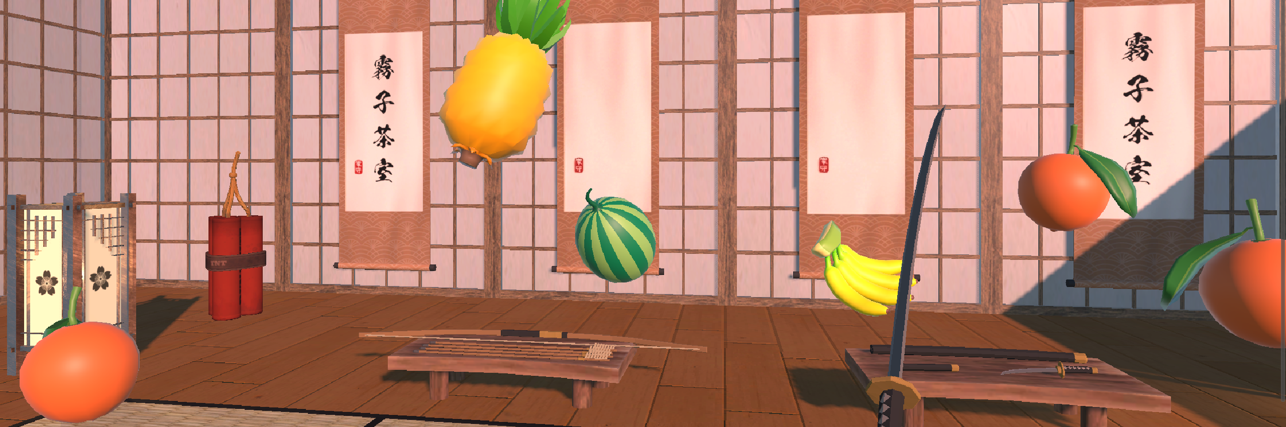 Teaser for Attention Guidance in Virtual Reality: A Slicing Task under Sustained Dynamic Time Constraints
